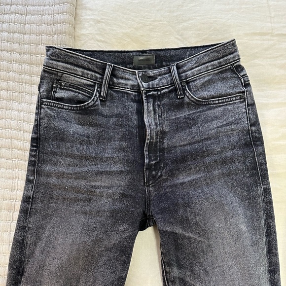 Mother High Waisted Rascal Ankle Snippet Jeans - Picture 2 of 7